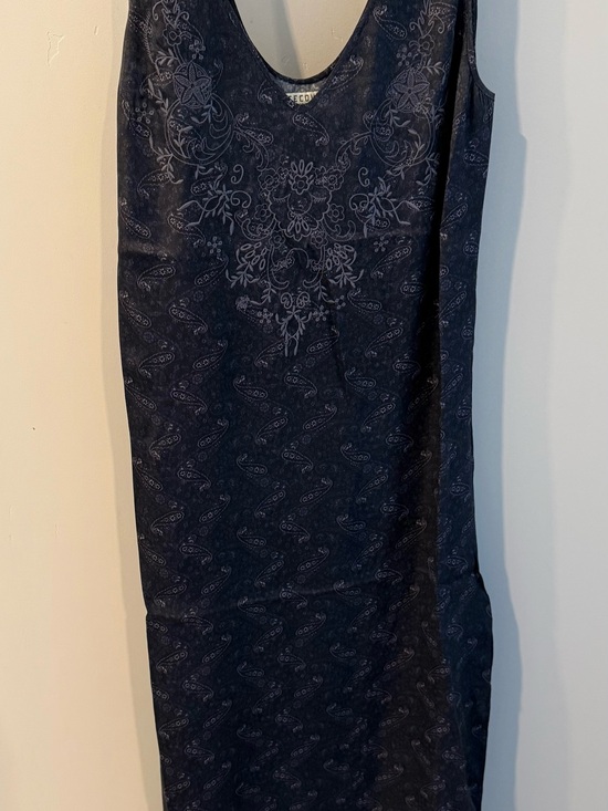 Tecovas Dresses & Skirts - NWOT Tecovas Slip Dress Navy Patterned size M